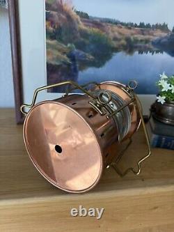 Antique Vintage 1920 1940 Maritime Anchor Light Lamp D. H. R. Holland Nautical