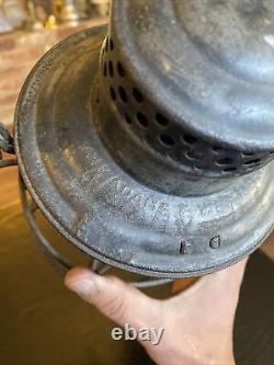 Antique Vintage Adams & Westlake Adlake Railroad Lantern, Delaware & Hudson D&H