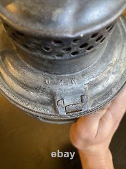 Antique Vintage Adams & Westlake Adlake Railroad Lantern, Delaware & Hudson D&H