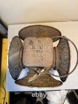 Antique Vintage Adlake 4 Lens Switch Lantern