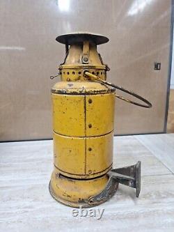 Antique Vintage Adlake Non Sweating Lantern Antique Railroad Lamp Chicago