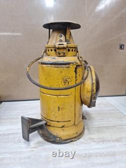 Antique Vintage Adlake Non Sweating Lantern Antique Railroad Lamp Chicago