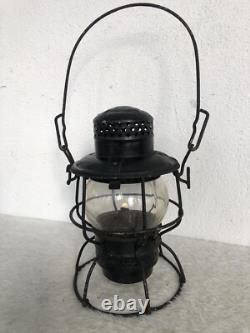 Antique Vintage Adlake Penn Central Railroad Train Engine Kerosene Lantern Lamp