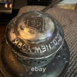 Antique Vintage Armspear New York 1925 Railroad Lantern RRR R. R. R Rare