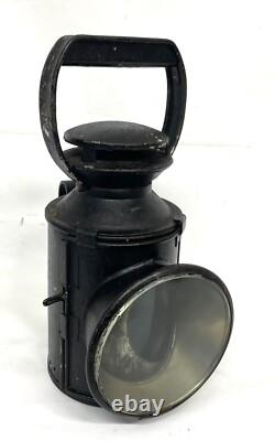 Antique / Vintage BRITISH RAIL Railway 3 Aspect Railway BR Lantern Lamp & Burner