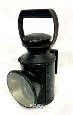 Antique / Vintage BRITISH RAIL Railway 3 Aspect Railway BR Lantern Lamp & Burner
