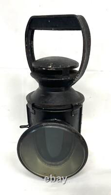 Antique / Vintage BRITISH RAIL Railway 3 Aspect Railway BR Lantern Lamp & Burner