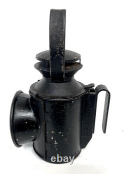 Antique / Vintage BRITISH RAIL Railway 3 Aspect Railway BR Lantern Lamp & Burner