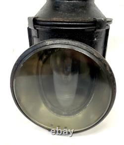 Antique / Vintage BRITISH RAIL Railway 3 Aspect Railway BR Lantern Lamp & Burner