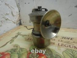 Antique Vintage BUDDY rare nickel Carbide Mining Miners Miner Lamp Lantern KY