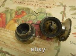 Antique Vintage BUDDY rare nickel Carbide Mining Miners Miner Lamp Lantern KY