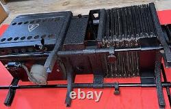 Antique Vintage Bausch & Lomb Bellows Lantern Glass Slide Projector Early 1900s