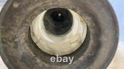 Antique Vintage Brass Galvanized Nautical Marine Boat Lantern RARE Collectible