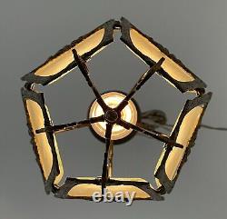 Antique Vintage Brass Lantern Chandelier Lighting Ceiling Lamp