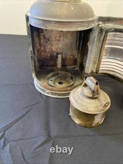 Antique Vintage Brass Perko Maritime Nautical Ship Marine Oil Kerosene Lantern