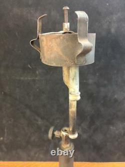 Antique Vintage COLEMAN QUICK-LITE LAMP Lantern Aladdin Drape Milk Glass Shade