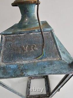 Antique Vintage Copper Lantern