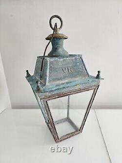 Antique Vintage Copper Lantern
