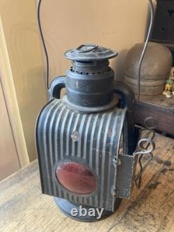 Antique Vintage Dietz Junior wagon lantern Side clip