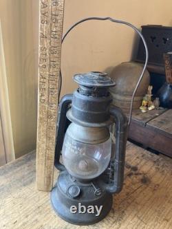 Antique Vintage Dietz Junior wagon lantern Side clip
