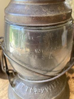 Antique Vintage Dietz Little Wizard Railroad lantern New York