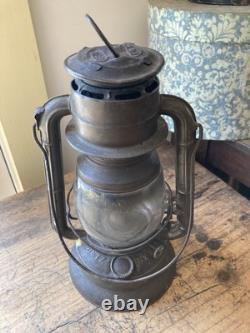Antique Vintage Dietz Little Wizard Railroad lantern New York