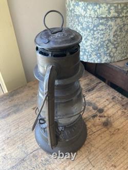 Antique Vintage Dietz Little Wizard Railroad lantern New York