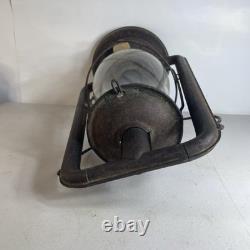 Antique Vintage Dietz NY Monarch USA Kerosene Oil Lantern Rustic 2G13