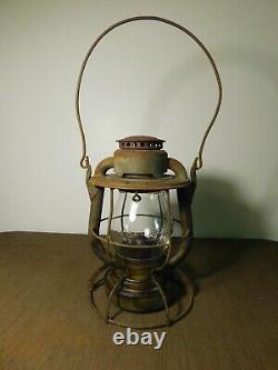 Antique Vintage Dietz New York Central Nyc Lines Railroad Lantern