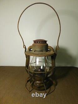 Antique Vintage Dietz New York Central Nyc Lines Railroad Lantern