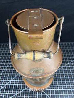 Antique Vintage Eli Griffiths & Sons Copper Ships Oil Lantern Lamp Birmingham UK