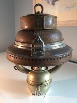 Antique Vintage English BULPITT & SONS Nautical MARITIME TRAWLER SHIP LANTERN