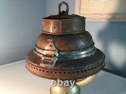 Antique Vintage English BULPITT & SONS Nautical MARITIME TRAWLER SHIP LANTERN