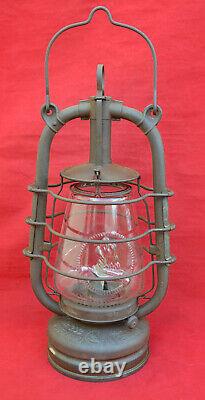 Antique Vintage German Feuerhand Nr. 202 Kerosene Lantern Lamp Rare Original