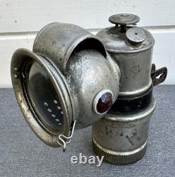 Antique Vintage HAWTHORNE MFG Co. Old Sol Carbide Bike Bicycle Lamp Lantern