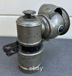 Antique Vintage HAWTHORNE MFG Co. Old Sol Carbide Bike Bicycle Lamp Lantern