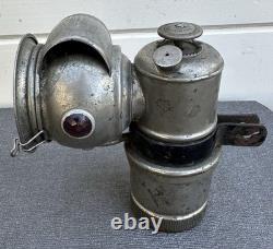 Antique Vintage HAWTHORNE MFG Co. Old Sol Carbide Bike Bicycle Lamp Lantern