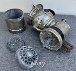 Antique Vintage HAWTHORNE MFG Co. Old Sol Carbide Bike Bicycle Lamp Lantern