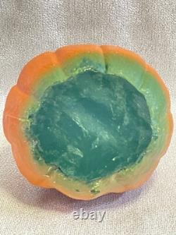 Antique Vintage Halloween Paper Mache Pulp Jack o' Lantern, 30s-40s