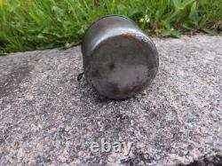 Antique Vintage I. C. R. R. Illinois Central Railroad Lantern Adlake Etched Globe