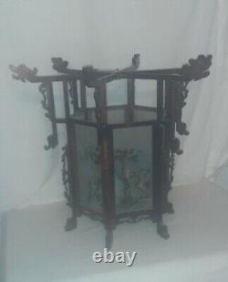 Antique Vintage Japanese Oriental Puzzle Box Prosperity Palace Lantern