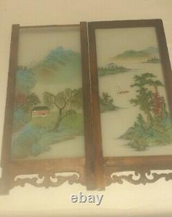 Antique Vintage Japanese Oriental Puzzle Box Prosperity Palace Lantern extras