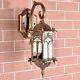 Antique Vintage Lantern Light Fixture Outdoor Waterproof Wall Sconce Porch Lamp