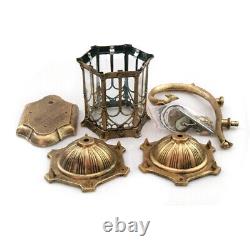 Antique Vintage Lantern Light Fixture Outdoor Waterproof Wall Sconce Porch Lamp