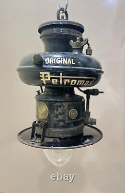Antique Vintage Petromax Lamp 834 kerosene Germany Lamp Pressure lantern Speizal