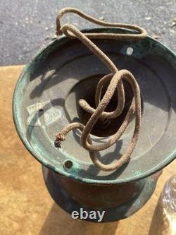 Antique Vintage Porch Light Sconce Copper Bronze Arts Crafts Lanterns Gothic