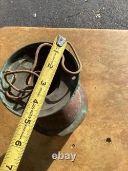 Antique Vintage Porch Light Sconce Copper Bronze Arts Crafts Lanterns Gothic