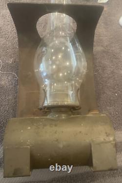 Antique Vintage Railroad Caboose Wall or Table Lantern