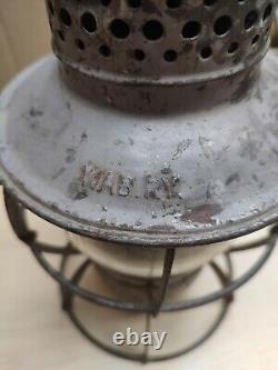 Antique Vintage Wabash WAB Dressel Railroad Lantern Arlington NJ Clear Globe