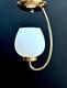Antique/Vtg 1950's-60's MCM Art Deco Nouveau Lantern Ceiling Light/Lamp Fixture